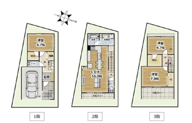 【2026年完成新築戸建】ＪＲ奈良線「山城青谷」徒歩8分　城陽市市辺